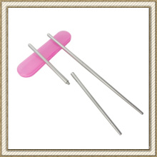 Screwed Type Stainless Steel Folding Chopsticks (CL1Y-CS203)